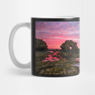 Keyhole Rock, Bridgewater Bay,Blairgowrie, Mornington Peninsula, Victoria, Australia Mug